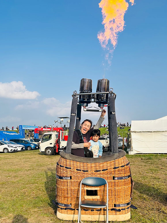 画像2: 夫の実家・佐賀に帰って、年に一度の“バルーンの祭典”を体験