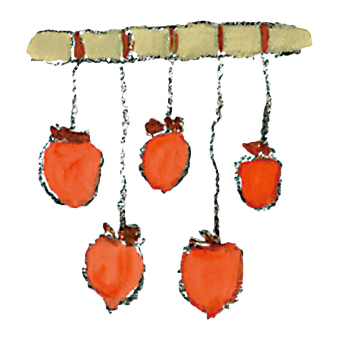 画像: 11月に楽しむ、発酵食と保存食 干し柿、牡蠣のオイル漬け、アンチョビづくり