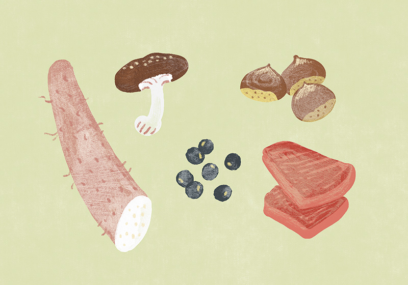 画像: 02　滋養強壮を意識した食材も取り入れて