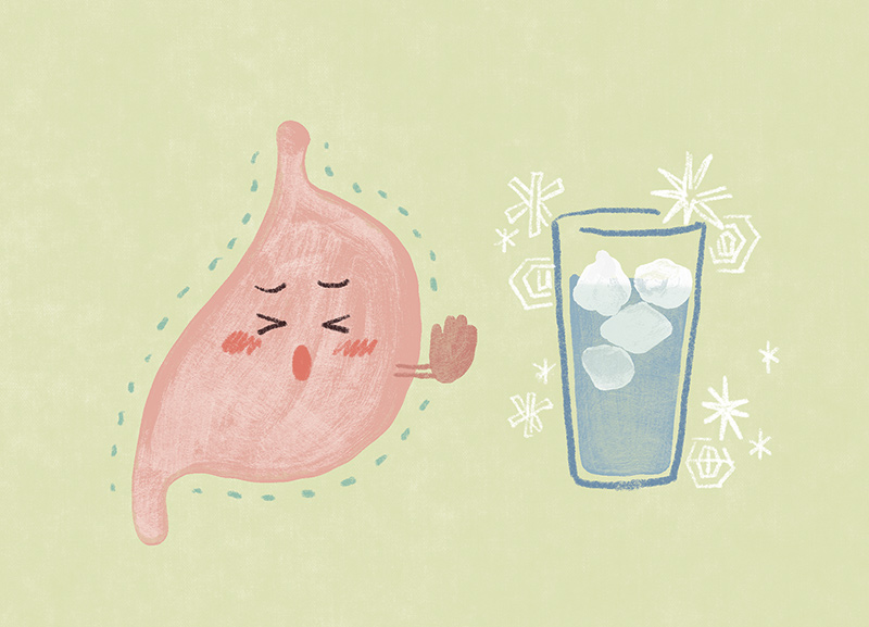 画像: 03　冷たいものは避けるか、帳尻合わせを