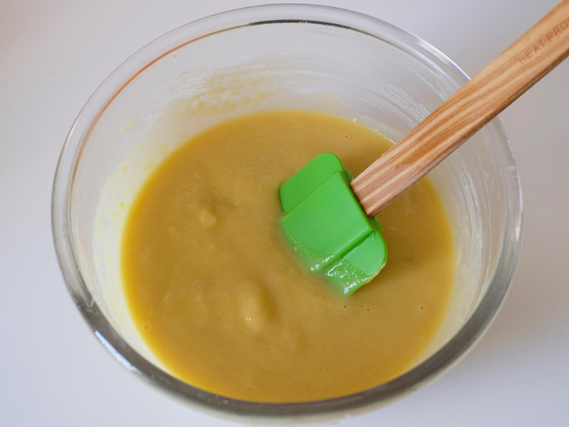 画像: 漉したところ