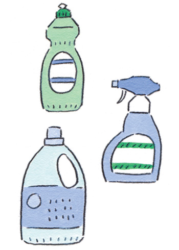 画像: ５．場所別で洗剤を持つこと