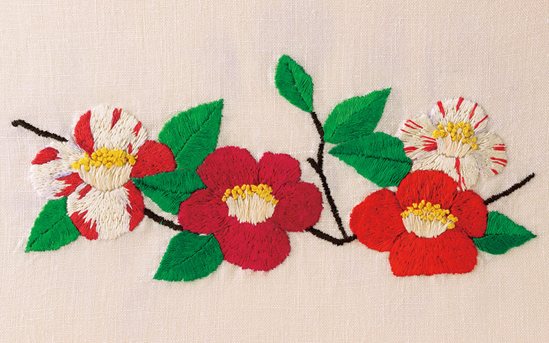 画像: お気に入りの色合いで刺しゅうを楽しんで