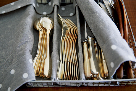 画像: 長年愛用している「クリストフル」