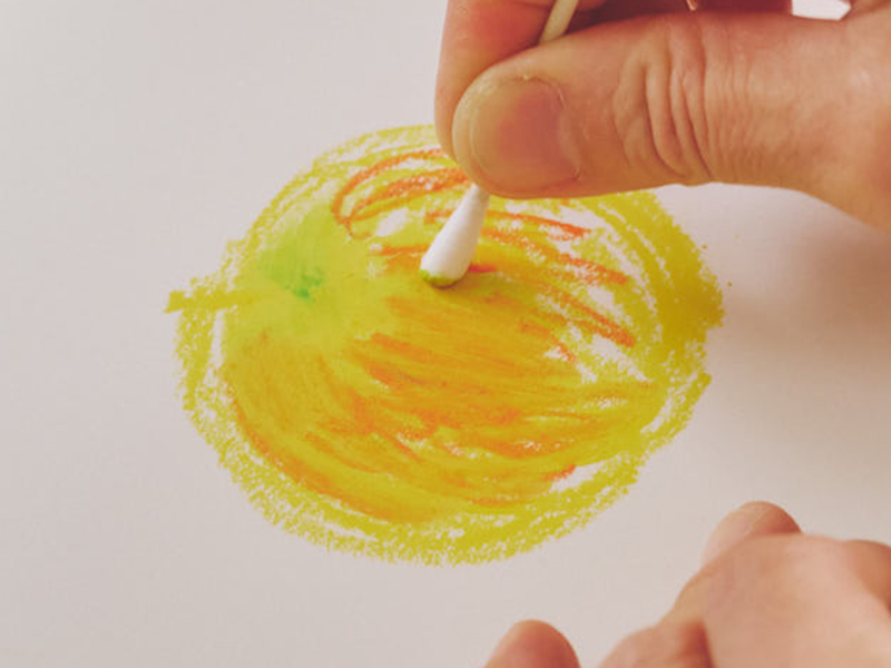 画像: 〈2〉塗った部分をぼかす