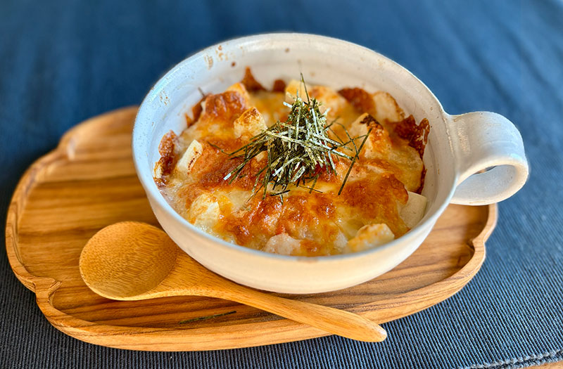 画像: 「明太もちチーズグラタン」のつくり方