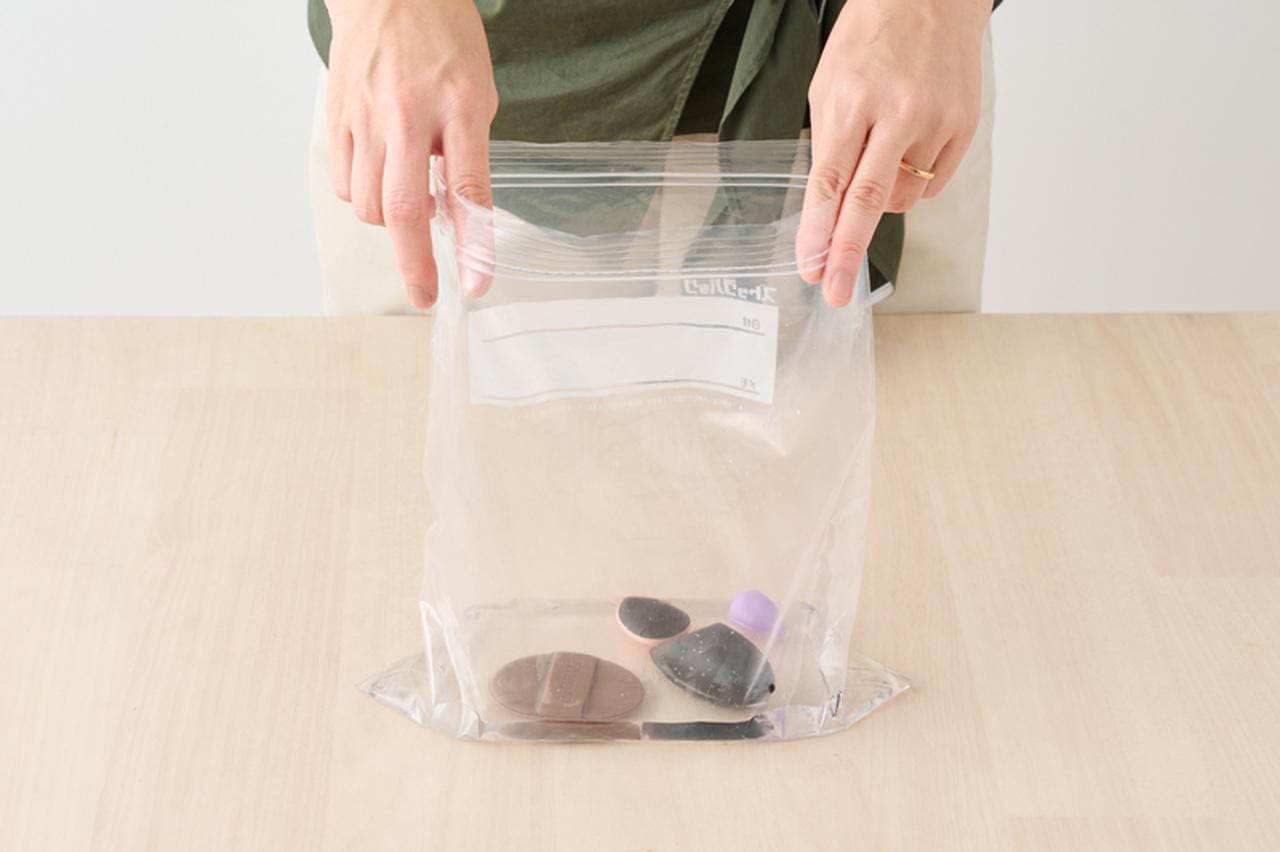 画像: 「パフ・スポンジ」の洗い方