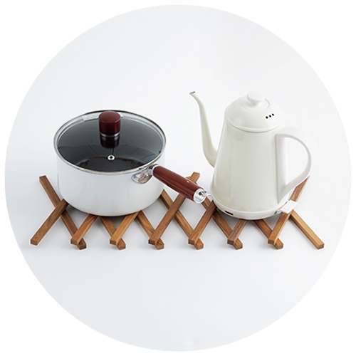 画像16: 収納しやすい「鍋敷き」のおすすめ6選。折りたたみ・伸縮・組み立て式を厳選／いいモノあうモノ