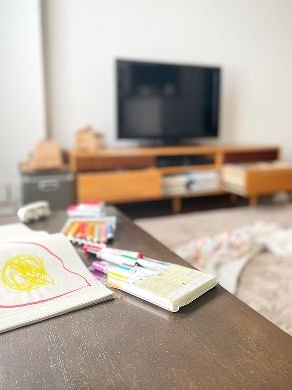 画像4: 家族3人暮らし「ゆるい片づけ」でもリビングはいつもすっきり。もと汚部屋の整理収納アドバイザーが見つけた“リビング掃除”3つのルール