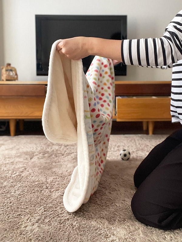 画像3: 家族3人暮らし「ゆるい片づけ」でもリビングはいつもすっきり。もと汚部屋の整理収納アドバイザーが見つけた“リビング掃除”3つのルール