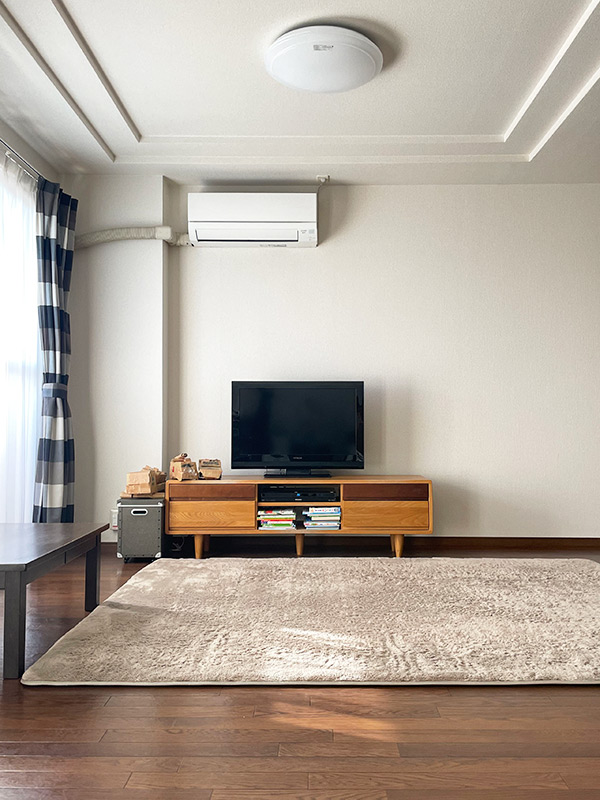 画像: 家族にもやさしい工夫でリビングを心地よく