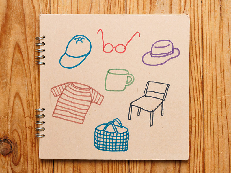 画像: 表紙はかわいい手描きのイラスト