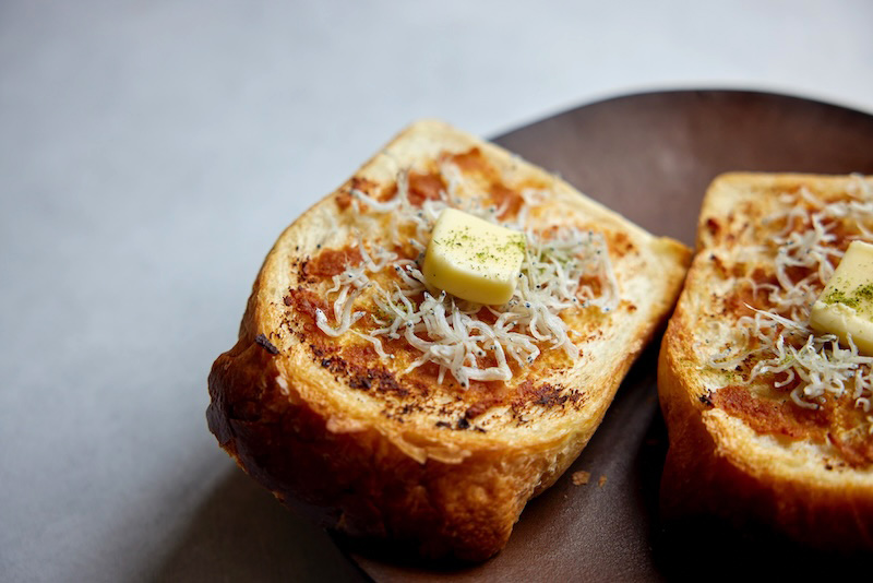 画像: 「みそしらす山椒トースト」のつくり方