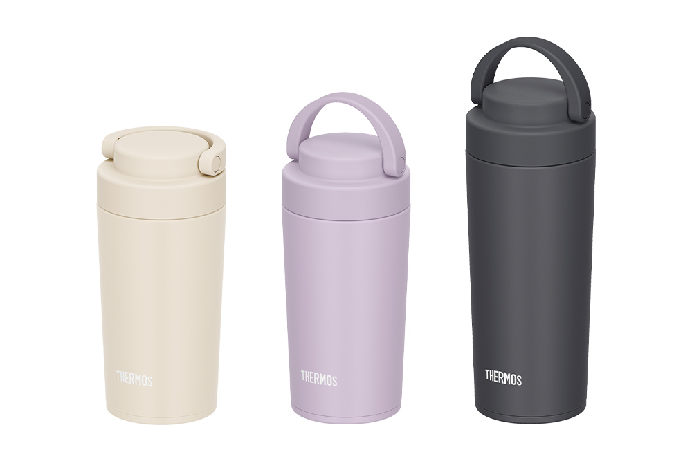 画像: 容量は320ｍL、420ｍLの2サイズ。本体・全パーツ食洗機対応 「真空断熱ケータイタンブラー/JOV-321･421」【保温・保冷OK】 www.thermos.jp