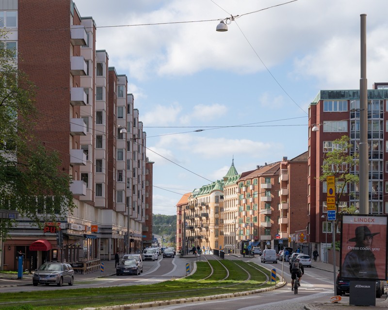 画像: 「フォルムヴェルクスタン」から見えるヨーテボリの街並み
