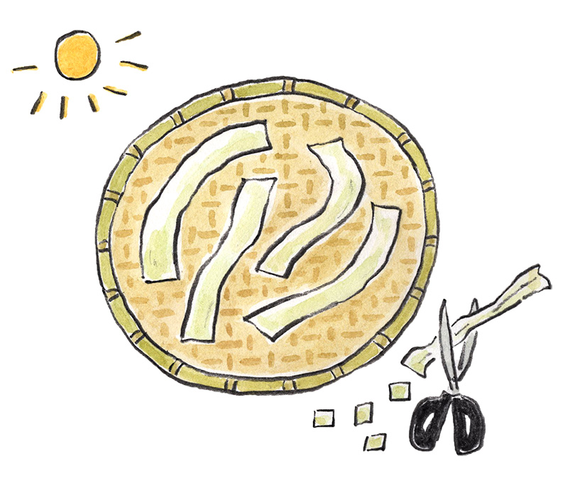 画像: 「はりはり漬け」のつくり方。むいた大根の皮も、捨てずにおいしく｜山田奈美の旬を味わう手しごとごよみ