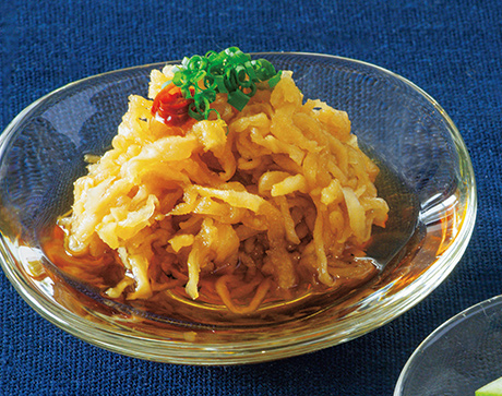 画像: ポリポリとした食感とさっぱりした味付けが、「もうひと口」と、あとをひきます。