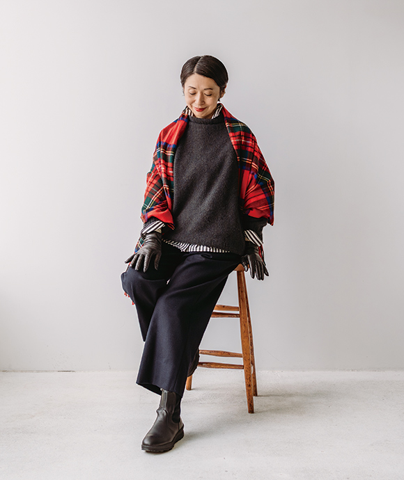 画像: 内側から温める 私の重ね着