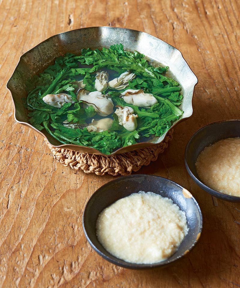 画像: 「かきのとろろ鍋」のつくり方