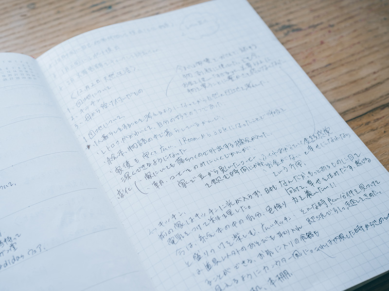 画像: 書き出すと気持ちがすっきり