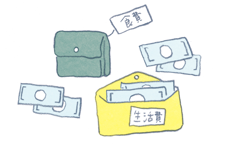 画像: 習慣２ ふたつの財布で現金を管理する