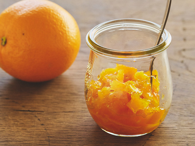 画像1: 余ったオレンジは即席ジャムに