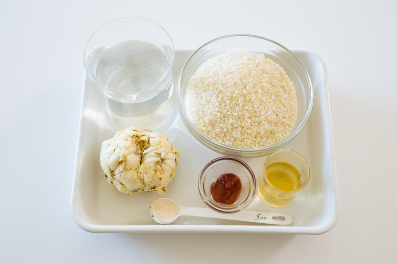 画像: 材料（4人分）