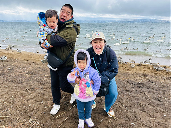 画像2: お正月の福島。雪の公園で思い知る「2026年の課題」