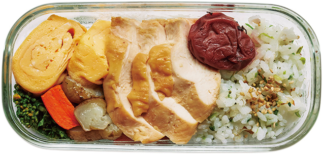 画像: 七草の「せり」の混ぜごはん