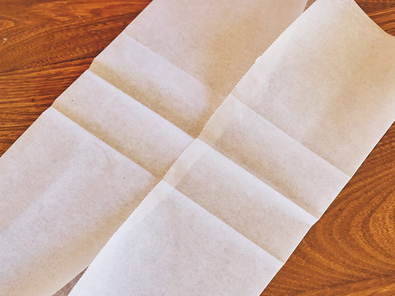 画像9: ぴったりはまる パウンド型のシートの敷き方