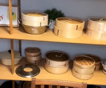 画像: 田中さんのせいろたち。素材やサイズのさまざま