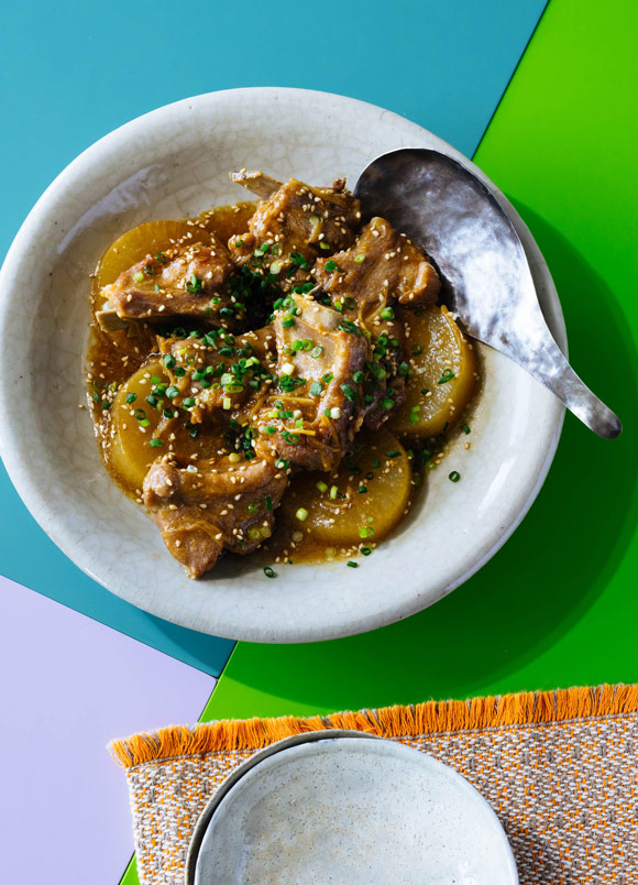 画像: 「みそスペアリブと大根のフライパン蒸し」のつくり方