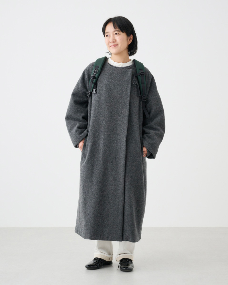 画像1: アウターとリュックの関係