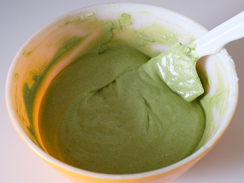 画像: 混ざった状態