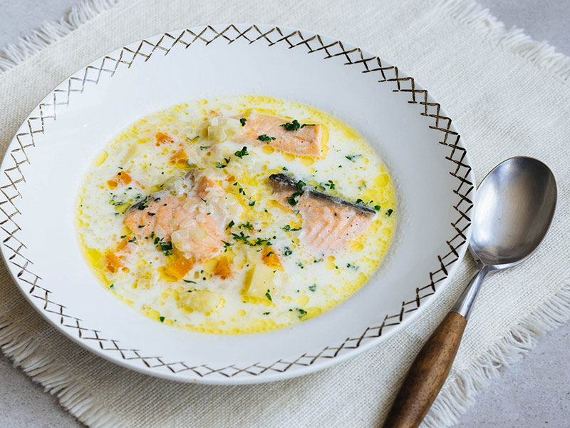 画像: 乾燥や冷え対策にも フィンランドの塩麹サーモンスープのつくり方