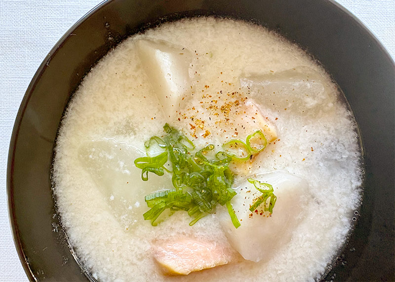 画像: 体を温める、冬の薬膳「粕汁」