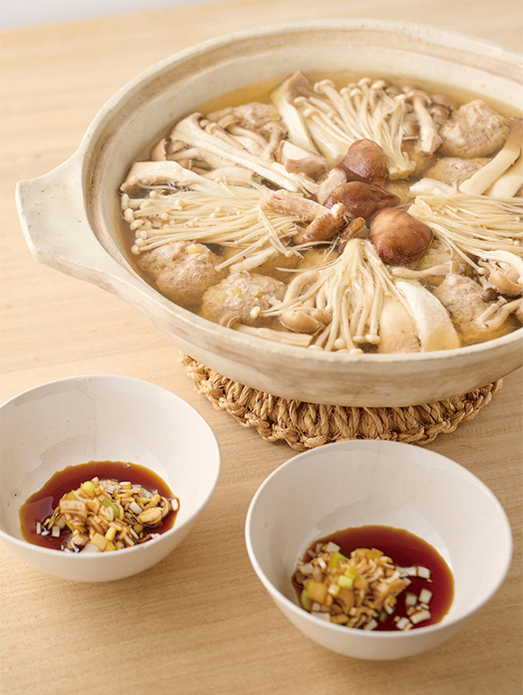 画像: 「豚だんごときのこだけの鍋」のつくり方