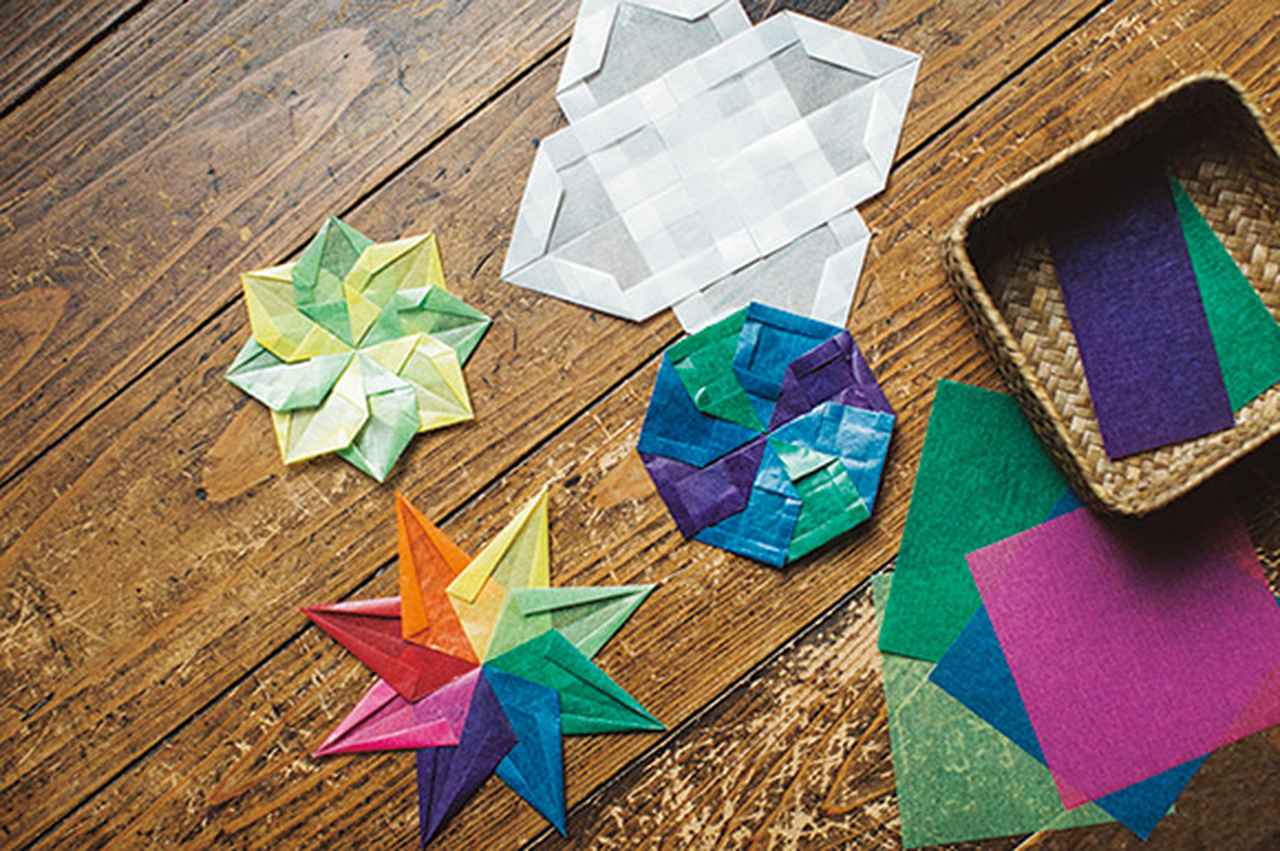 画像: 「雑貨屋さんで折り方も載っているものを購入しました」。大きさよりパーツの多さが難易度を左右するそう