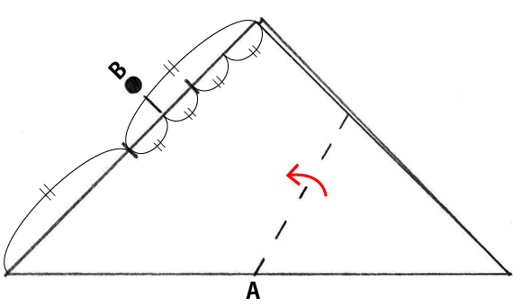 画像2: 12折りの折り方