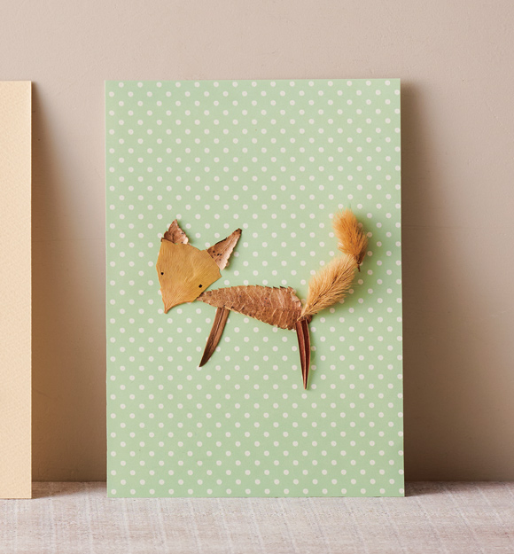 画像: 「ふわふわしっぽのきつね」のつくり方