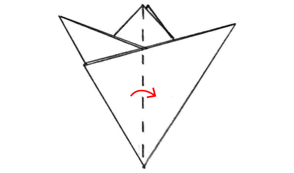 画像5: かわいい切り絵「雪の結晶」つくり方。紙を折って切るだけで完成！図案つきで楽しむ、手づくりクラフト／クラフト作家・くまだまりさん