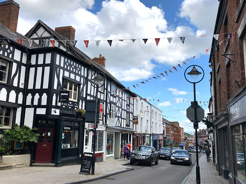 画像: ウィットチャーチの街並み