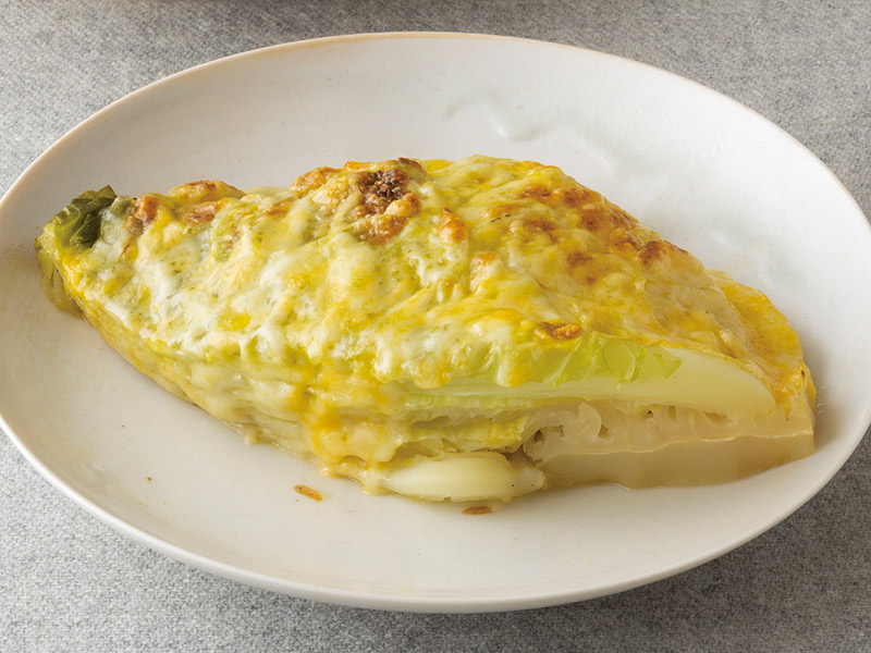 画像: キャベツ1/2を使って キャベツの丸煮 チーズ焼きのつくり方