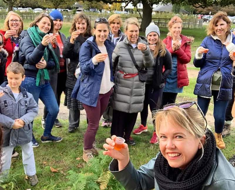 画像: リッチモンドパークで催されたハーブ観察会より