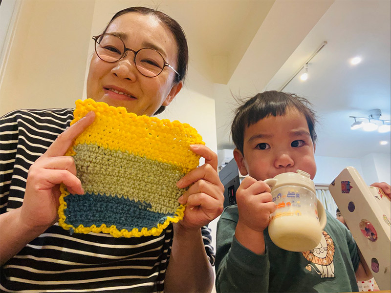 画像2: 練習を重ねた「かぎ針編み」で“私らしい”はじめての作品が完成