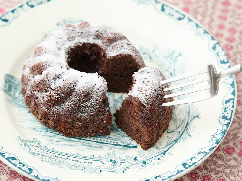 画像: イギリスのお菓子本で見た、思い出のチェリーケーキ