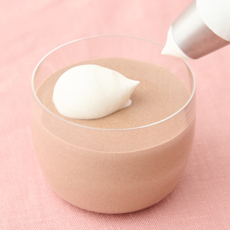 画像4: なめらか「チョコレートプリン」のつくり方。混ぜて冷やすだけ！バレンタインにもおすすめ“ハートのいちご”のしあわせプリン｜手づくりお菓子の店・甘堂ふわ作のやさしいおやつ