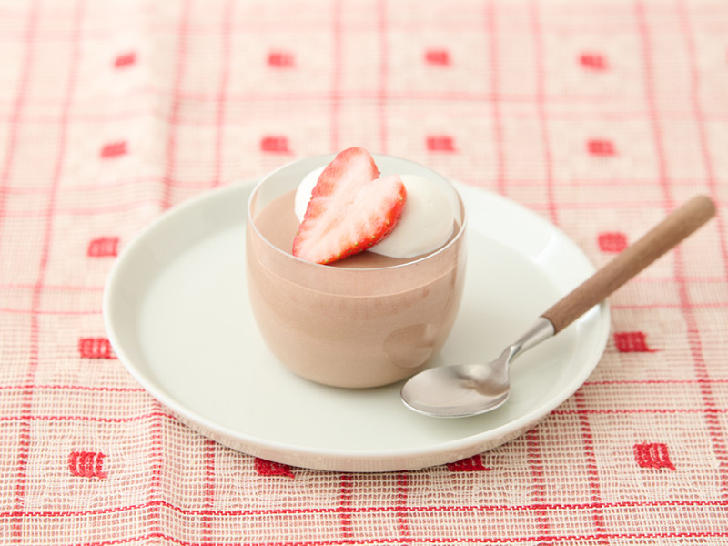 画像: ふわ作流 「チョコレートプリン」のつくり方