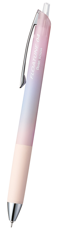 画像: 価格：385円　サイズ：最大径14×H147mm　重さ：11g　ボール径：0.4mm／0.5mm　軸色：サボンパープル、サマーオレンジ、シーサイドブルー、ミストバイオレット／グラスグリーン、サンシャインイエロー（セット限定）