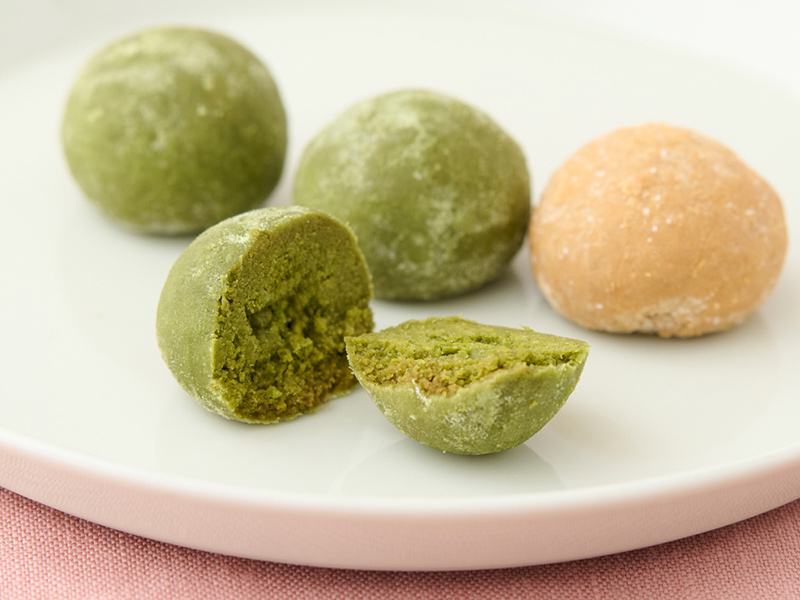 画像1: 抹茶ときなこで和のおやつに